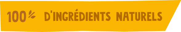 100% natural ingredients